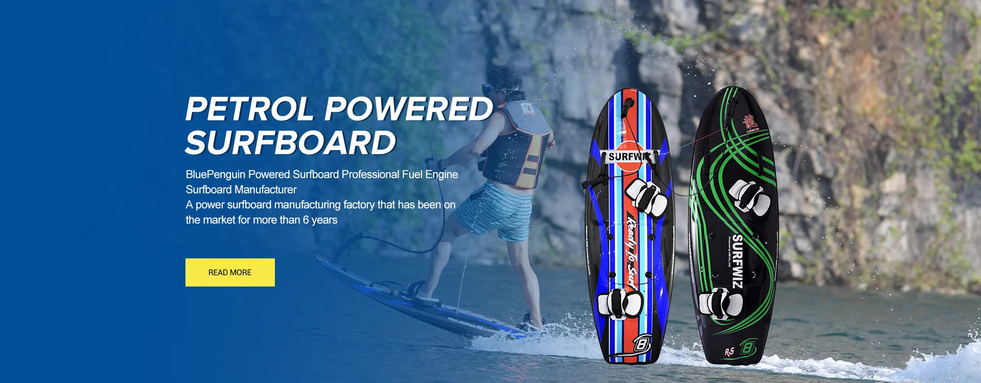quality Power Jet Surfboard factory